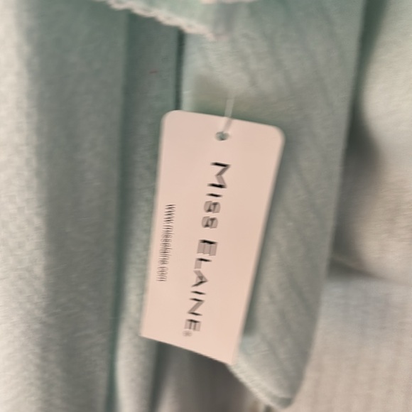 Miss Elaine NWT Robe and nite gown set size PL mint green - Picture 5 of 8